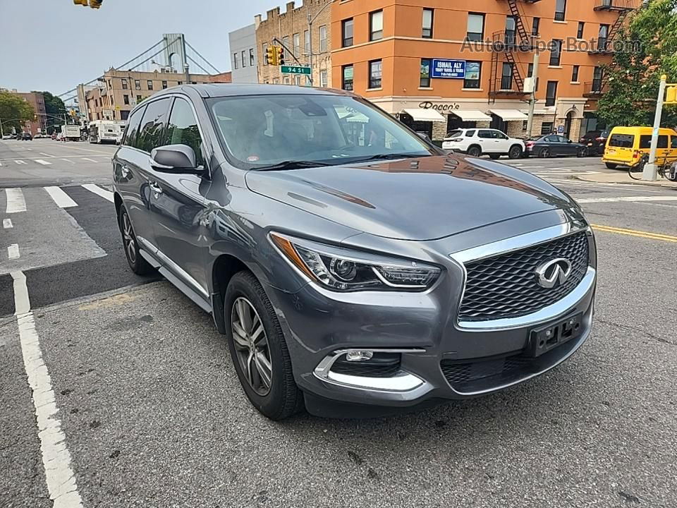 2020 Infiniti Qx60 Pure Gray vin: 5N1DL0MM2LC537974