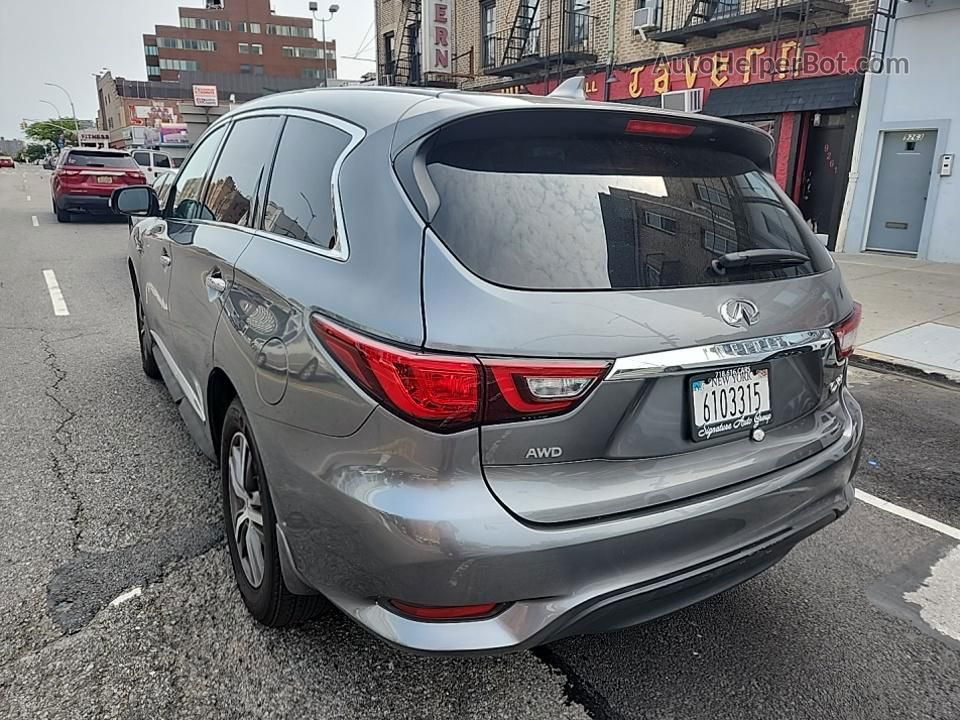 2020 Infiniti Qx60 Pure Gray vin: 5N1DL0MM2LC537974