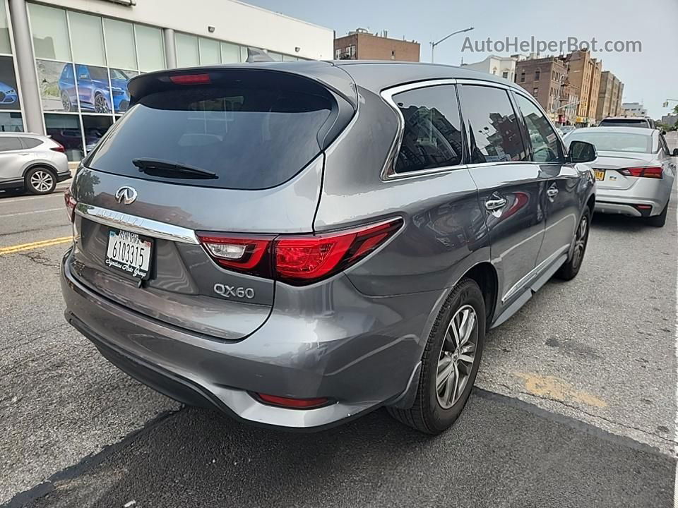 2020 Infiniti Qx60 Pure Gray vin: 5N1DL0MM2LC537974