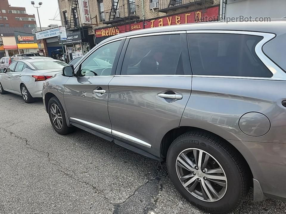 2020 Infiniti Qx60 Pure Gray vin: 5N1DL0MM2LC537974