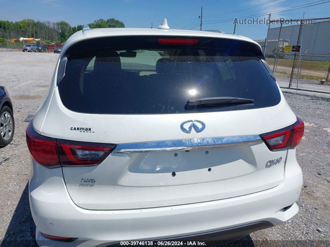 2020 Infiniti Qx60 Luxe Awd White vin: 5N1DL0MM2LC539725