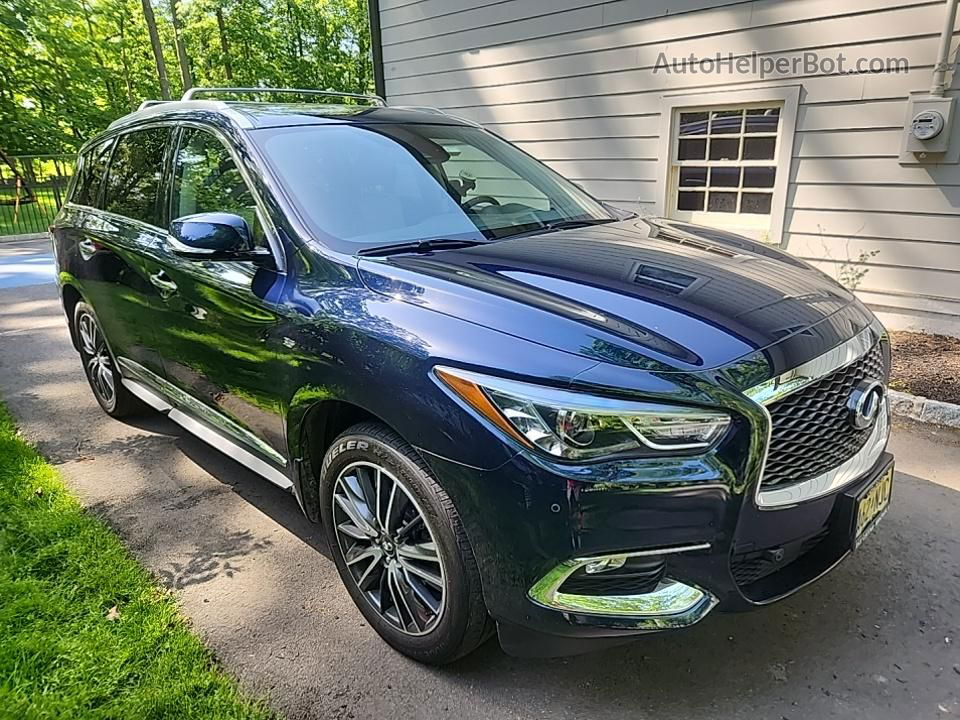 2020 Infiniti Qx60 Luxe/pure/special Edition Blue vin: 5N1DL0MM2LC546786