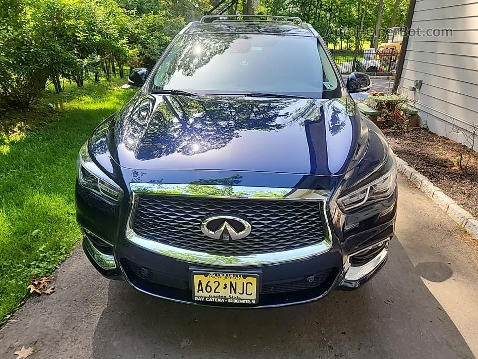 2020 Infiniti Qx60 Luxe/pure/special Edition Blue vin: 5N1DL0MM2LC546786