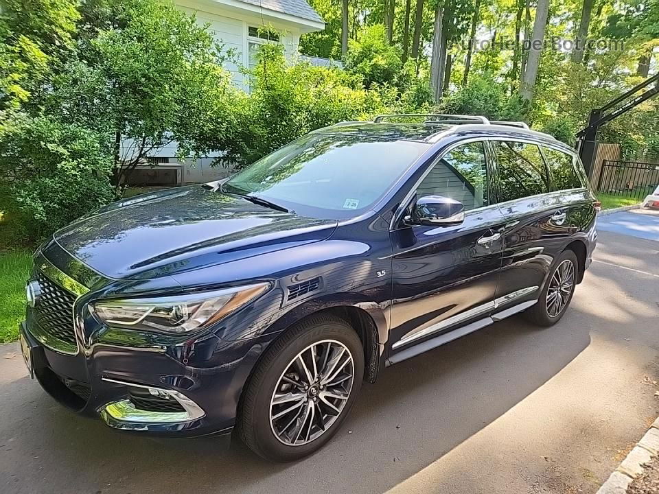 2020 Infiniti Qx60 Luxe/pure/special Edition Синий vin: 5N1DL0MM2LC546786