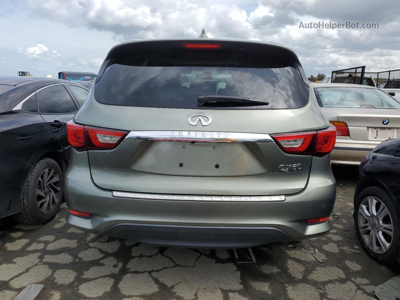 2017 Infiniti Qx60  Beige vin: 5N1DL0MM3HC501251