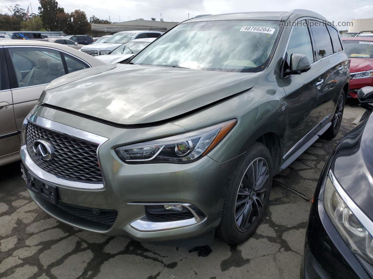 2017 Infiniti Qx60  Beige vin: 5N1DL0MM3HC501251