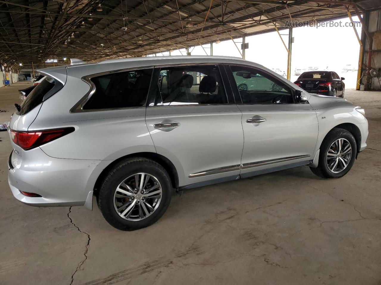 2017 Infiniti Qx60  Silver vin: 5N1DL0MM3HC501671