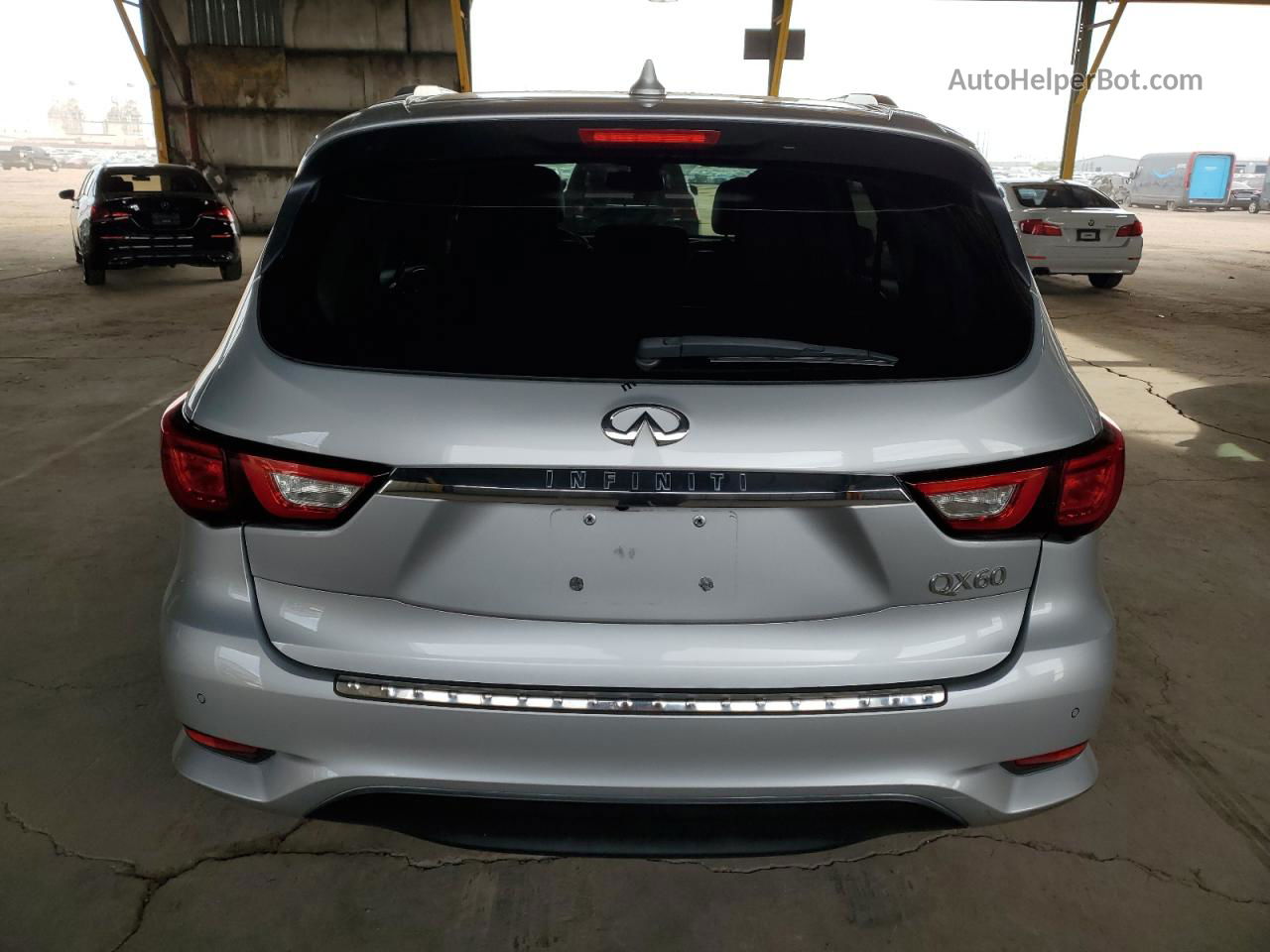 2017 Infiniti Qx60  Серебряный vin: 5N1DL0MM3HC501671