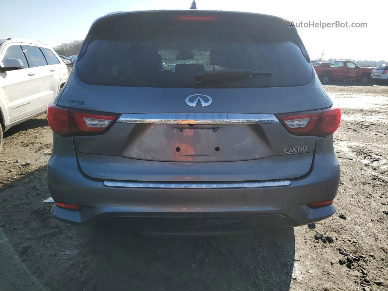 2017 Infiniti Qx60  Gray vin: 5N1DL0MM3HC513691