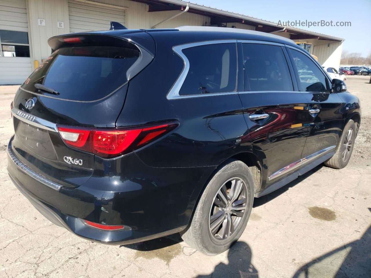 2017 Infiniti Qx60  Черный vin: 5N1DL0MM3HC519216