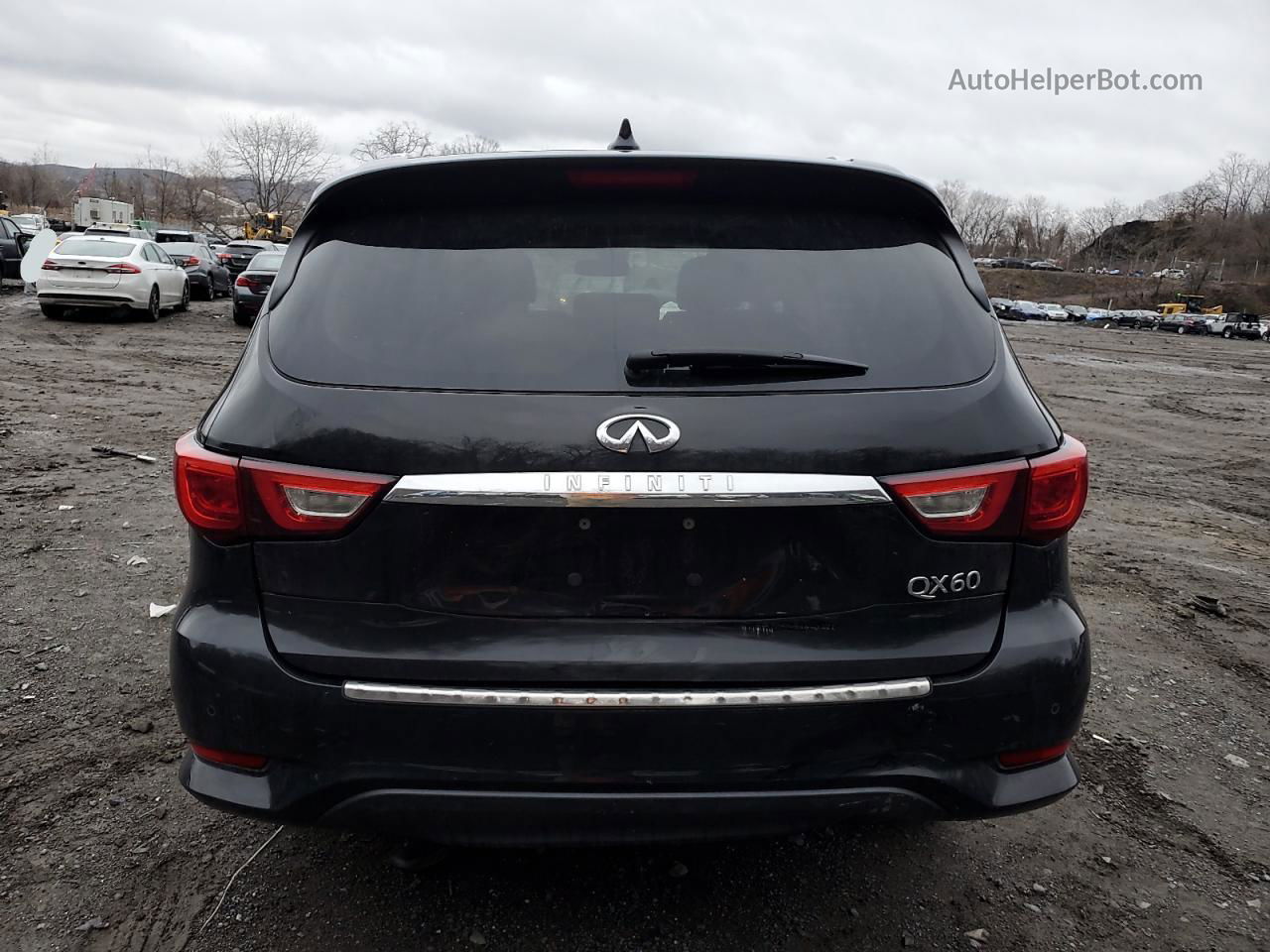 2017 Infiniti Qx60  Black vin: 5N1DL0MM3HC525873