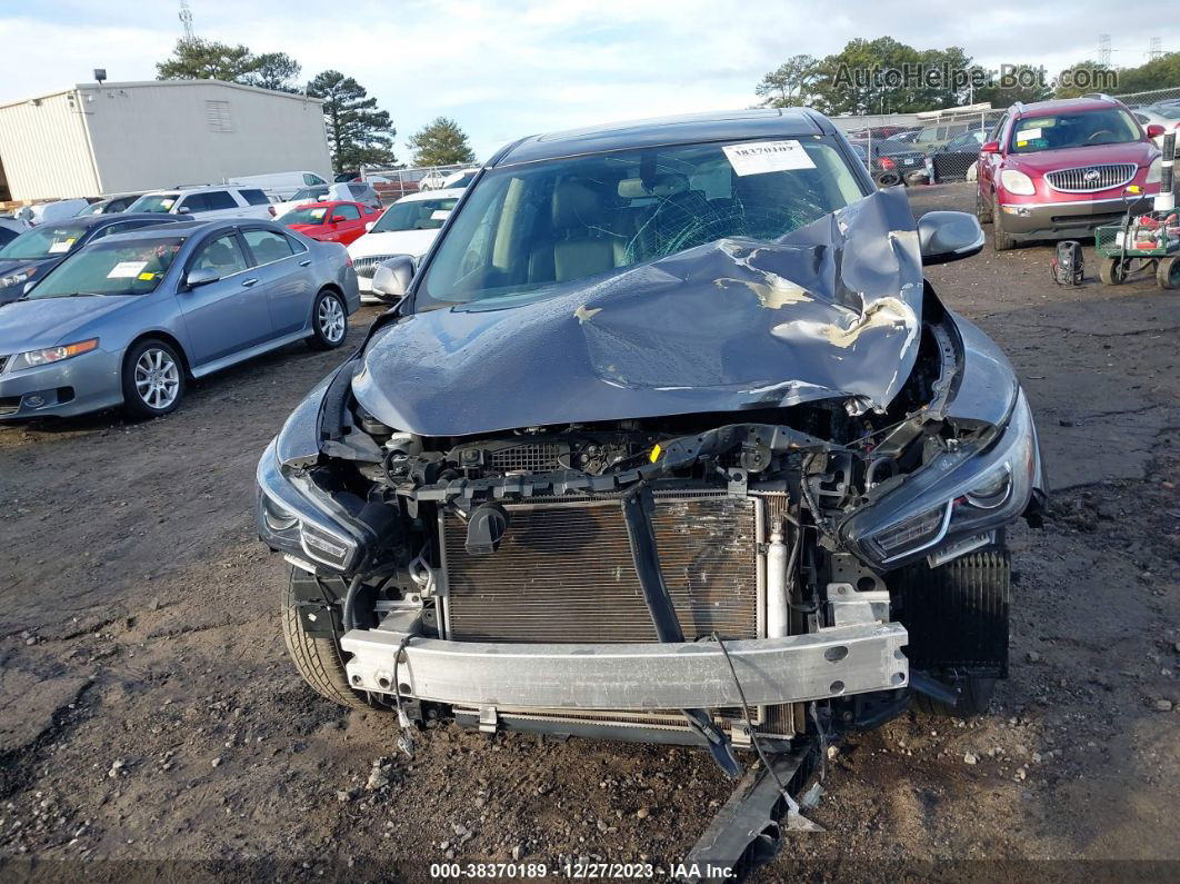 2017 Infiniti Qx60   Gray vin: 5N1DL0MM3HC555147