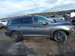 2017 Infiniti Qx60   Gray vin: 5N1DL0MM3HC555147