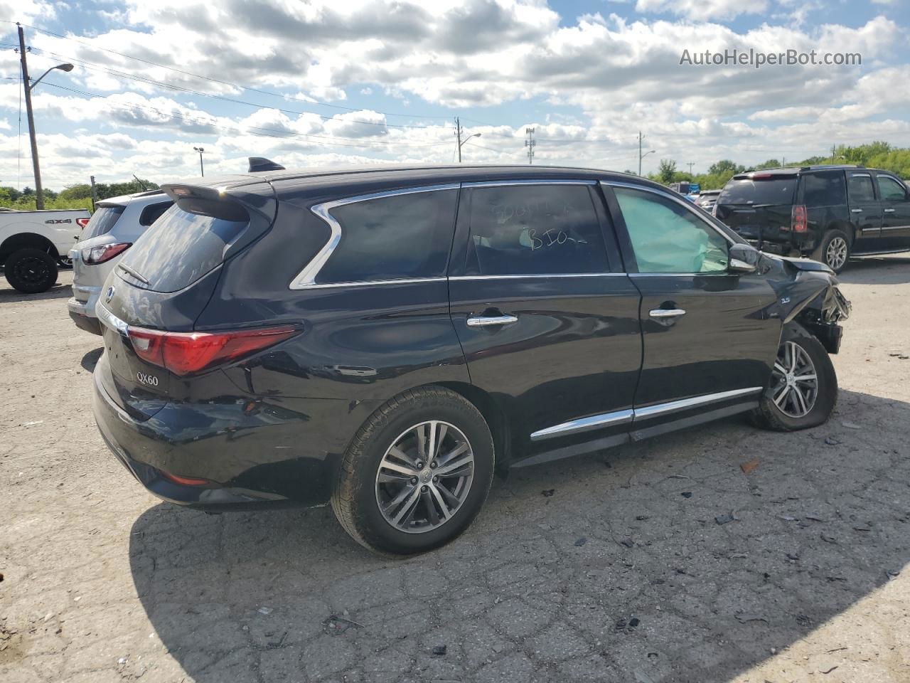 2020 Infiniti Qx60 Luxe Black vin: 5N1DL0MM3LC500111