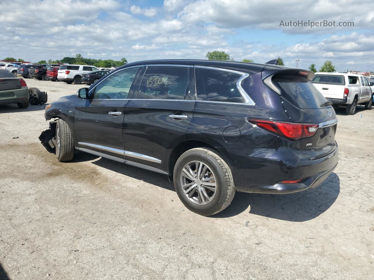 2020 Infiniti Qx60 Luxe Black vin: 5N1DL0MM3LC500111