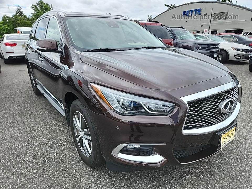 2020 Infiniti Qx60 Luxe Коричневый vin: 5N1DL0MM3LC500285