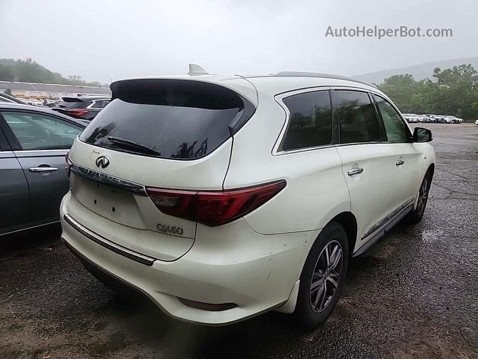 2020 Infiniti Qx60 Luxe White vin: 5N1DL0MM3LC506412