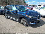 2020 Infiniti Qx60 Luxe Awd Blue vin: 5N1DL0MM3LC516244