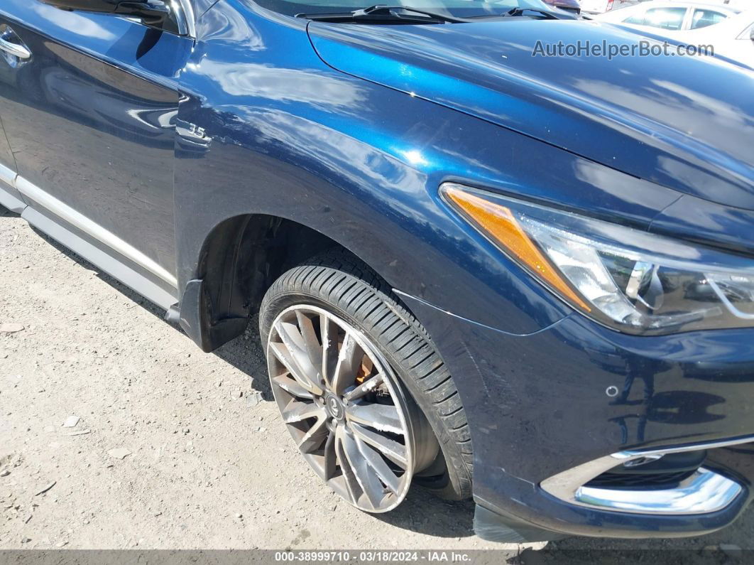 2020 Infiniti Qx60 Luxe Awd Blue vin: 5N1DL0MM3LC516244