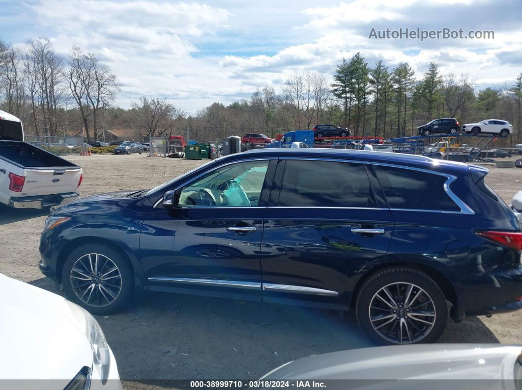 2020 Infiniti Qx60 Luxe Awd Blue vin: 5N1DL0MM3LC516244