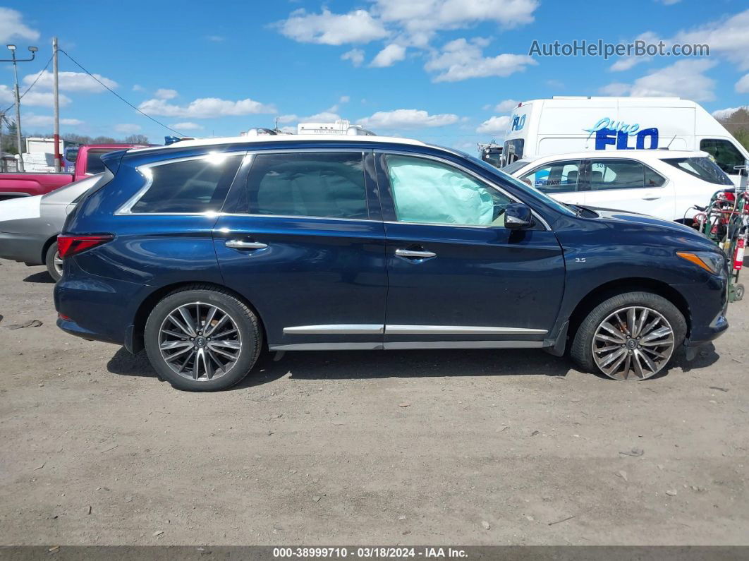 2020 Infiniti Qx60 Luxe Awd Blue vin: 5N1DL0MM3LC516244