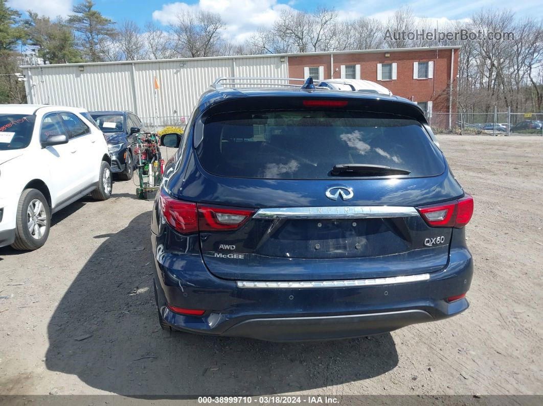 2020 Infiniti Qx60 Luxe Awd Blue vin: 5N1DL0MM3LC516244