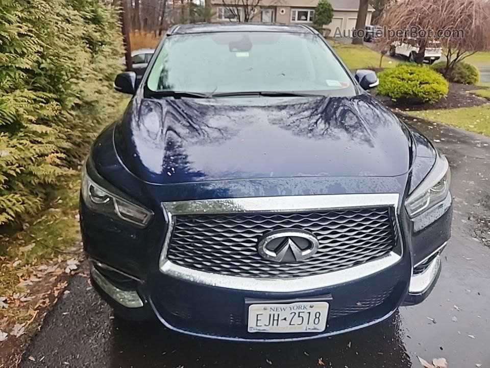 2020 Infiniti Qx60 Luxe/pure/special Edition Blue vin: 5N1DL0MM3LC539197