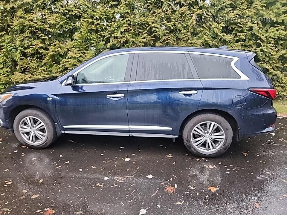 2020 Infiniti Qx60 Luxe/pure/special Edition Blue vin: 5N1DL0MM3LC539197