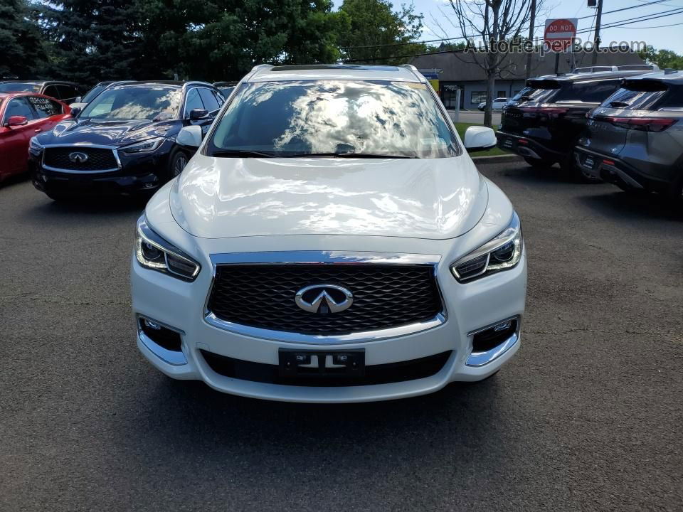 2020 Infiniti Qx60 Luxe/pure/special Edition White vin: 5N1DL0MM3LC541399