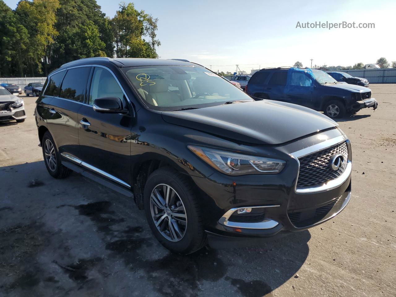 2017 Infiniti Qx60  Black vin: 5N1DL0MM4HC502912