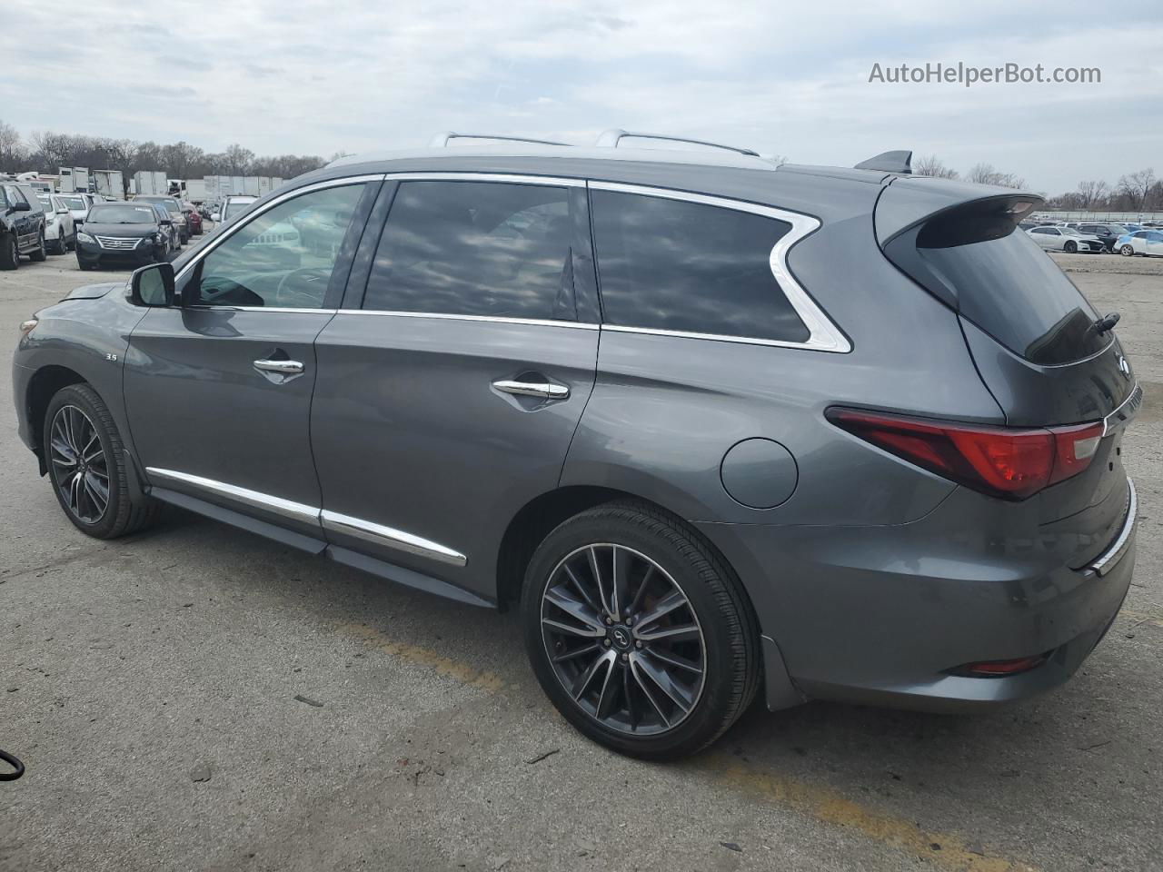 2017 Infiniti Qx60  Gray vin: 5N1DL0MM4HC508578