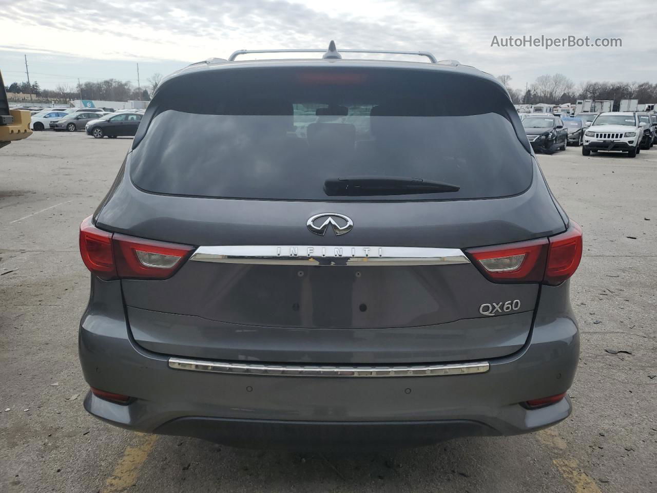 2017 Infiniti Qx60  Gray vin: 5N1DL0MM4HC508578