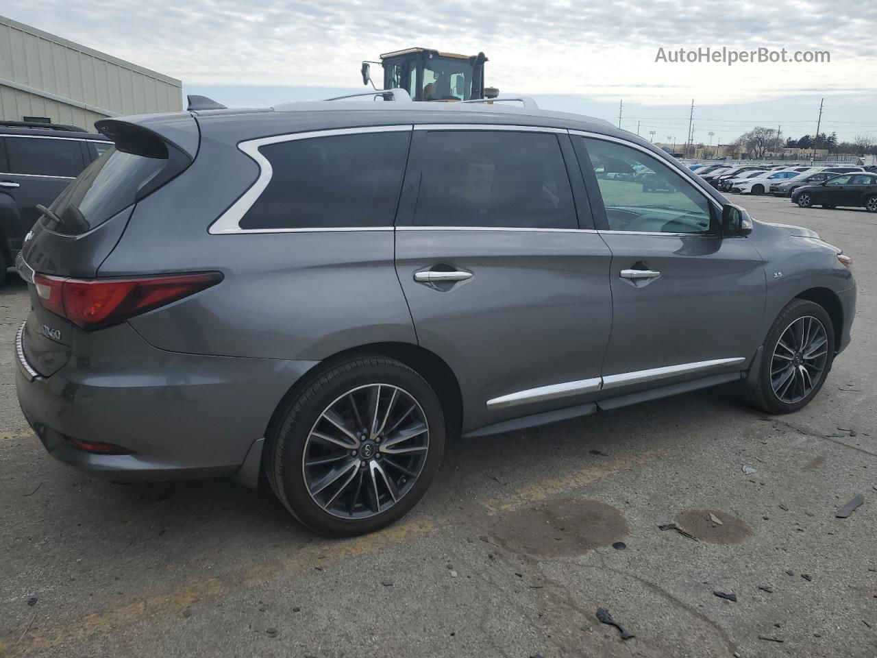 2017 Infiniti Qx60  Gray vin: 5N1DL0MM4HC508578