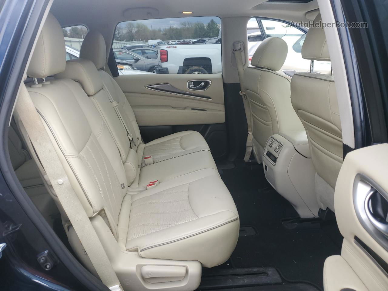 2017 Infiniti Qx60  Синий vin: 5N1DL0MM4HC544903