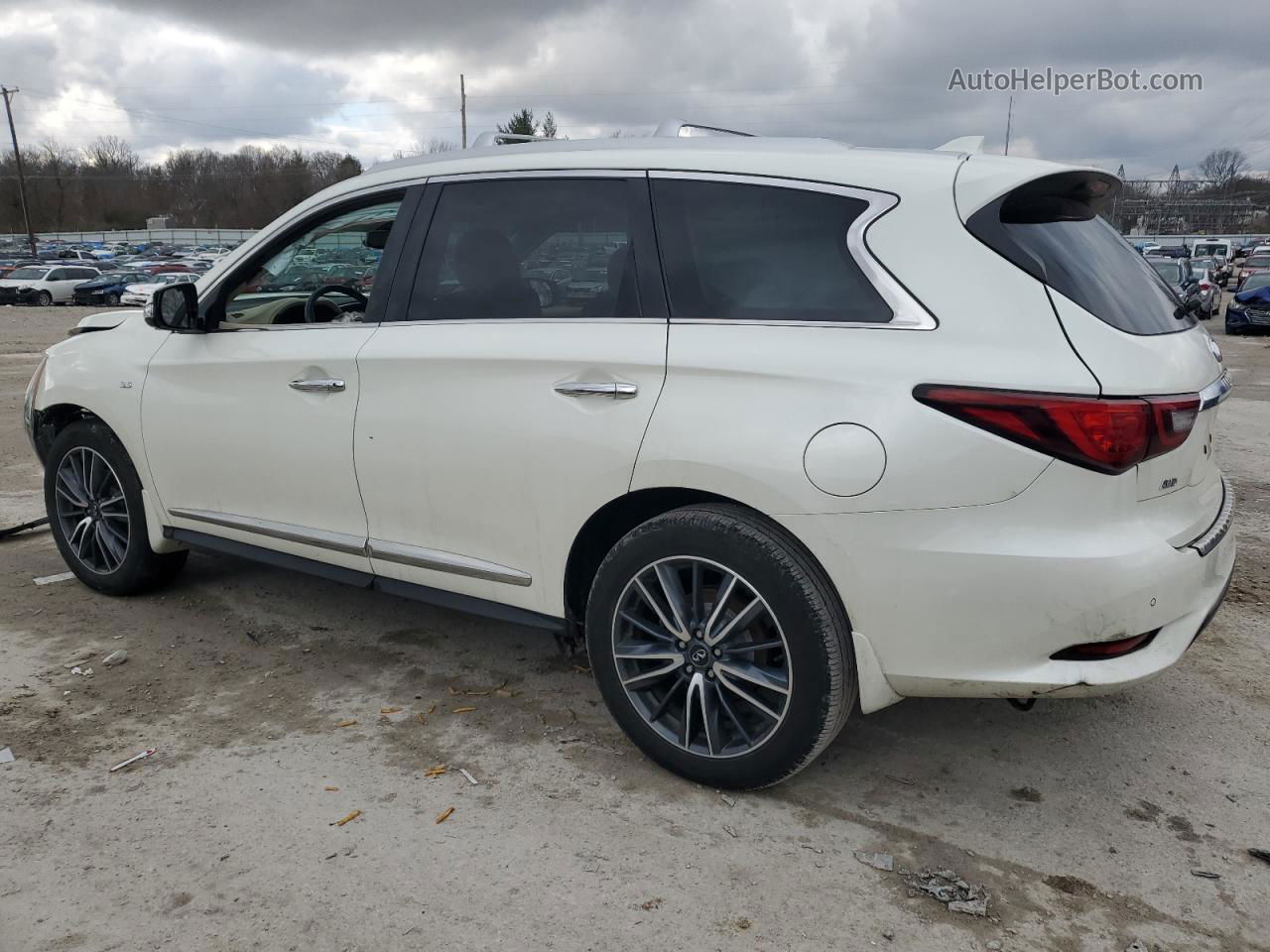 2020 Infiniti Qx60 Luxe White vin: 5N1DL0MM4LC503762