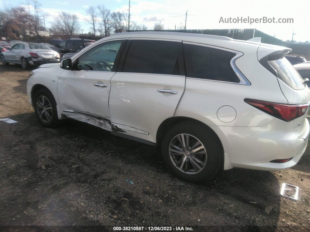 2020 Infiniti Qx60 Luxe Awd White vin: 5N1DL0MM4LC504684