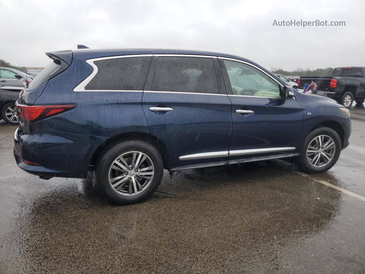 2020 Infiniti Qx60 Luxe Blue vin: 5N1DL0MM4LC505219