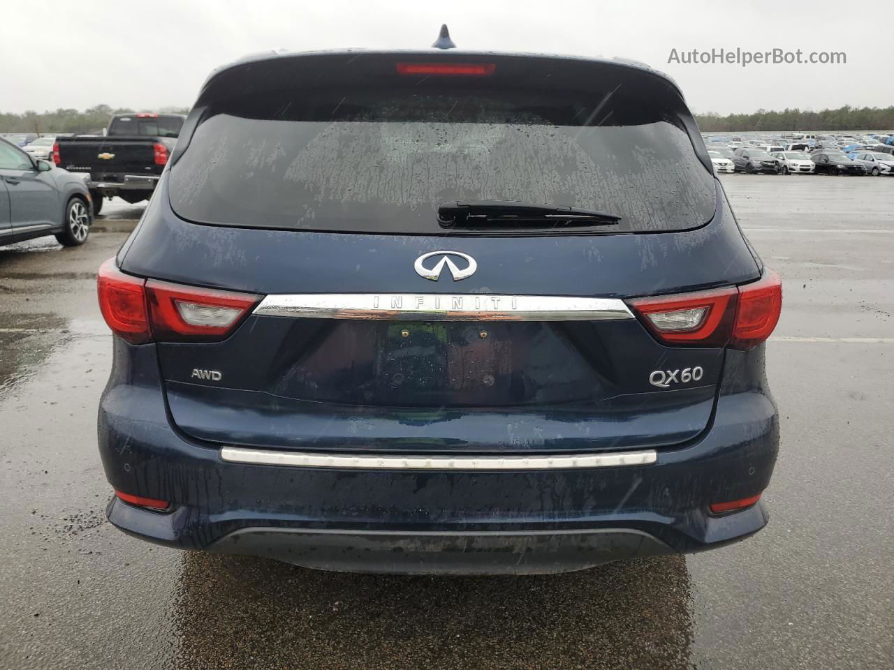 2020 Infiniti Qx60 Luxe Blue vin: 5N1DL0MM4LC505219