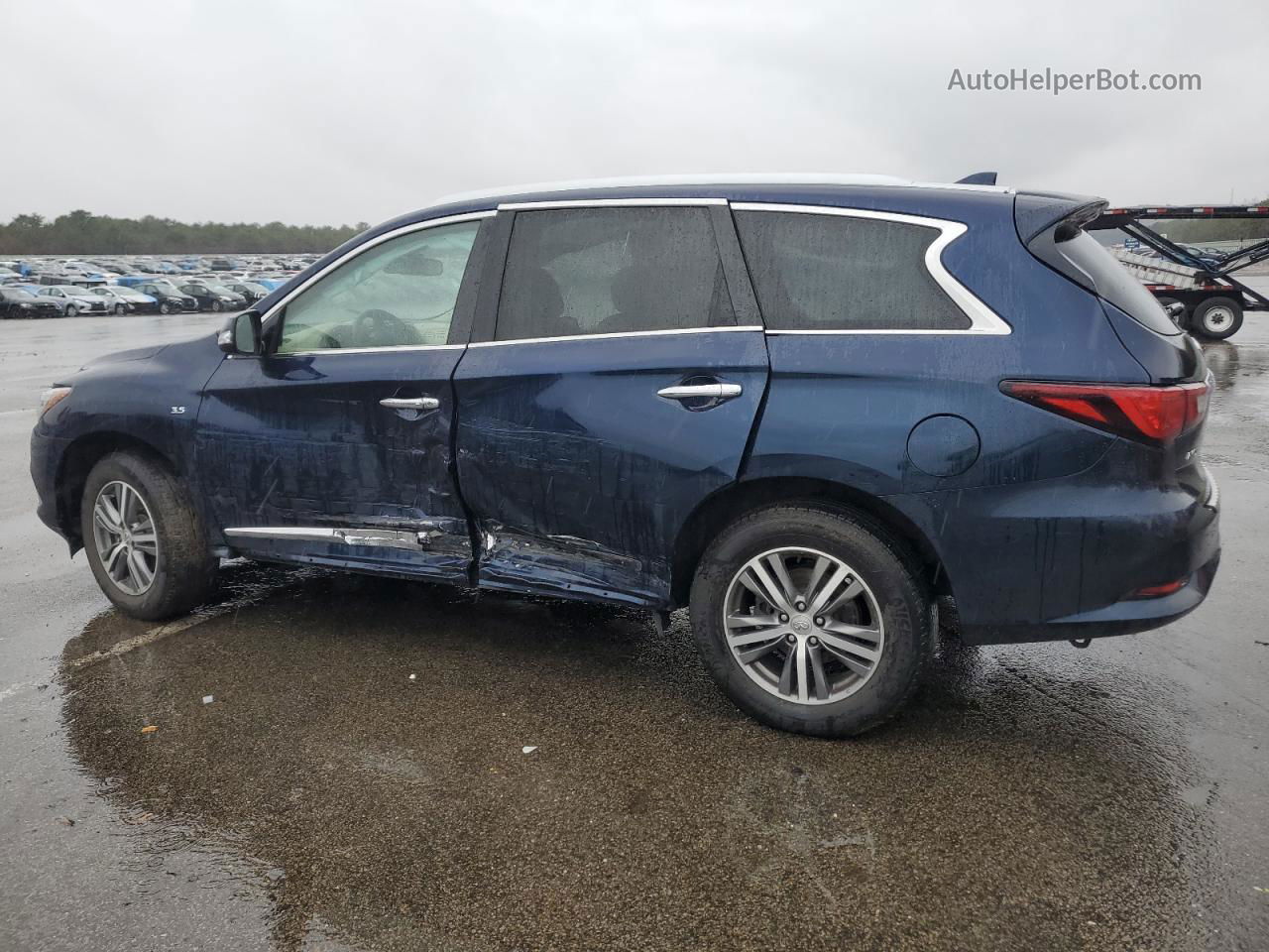 2020 Infiniti Qx60 Luxe Blue vin: 5N1DL0MM4LC505219