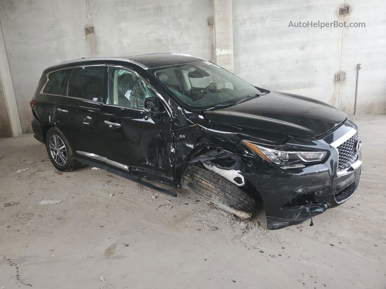 2020 Infiniti Qx60 Luxe Black vin: 5N1DL0MM4LC507049