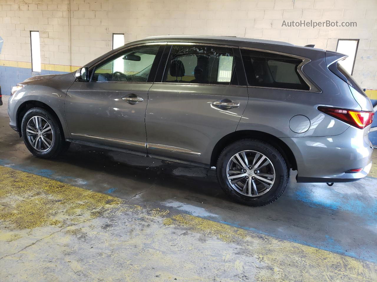 2020 Infiniti Qx60 Luxe Серый vin: 5N1DL0MM4LC511229