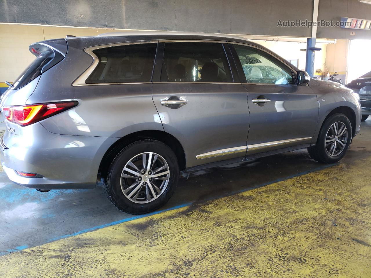 2020 Infiniti Qx60 Luxe Gray vin: 5N1DL0MM4LC511229