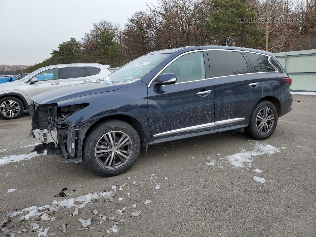 2020 Infiniti Qx60 Luxe Blue vin: 5N1DL0MM4LC519864