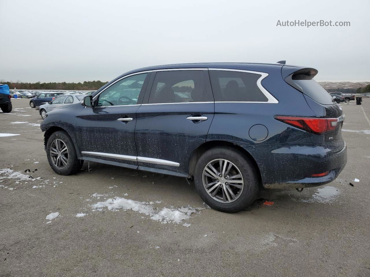 2020 Infiniti Qx60 Luxe Blue vin: 5N1DL0MM4LC519864