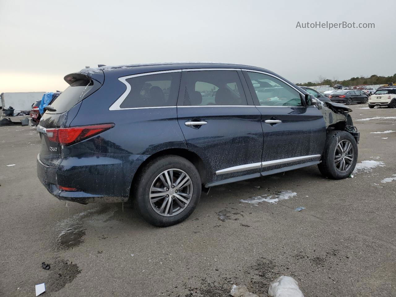 2020 Infiniti Qx60 Luxe Blue vin: 5N1DL0MM4LC519864