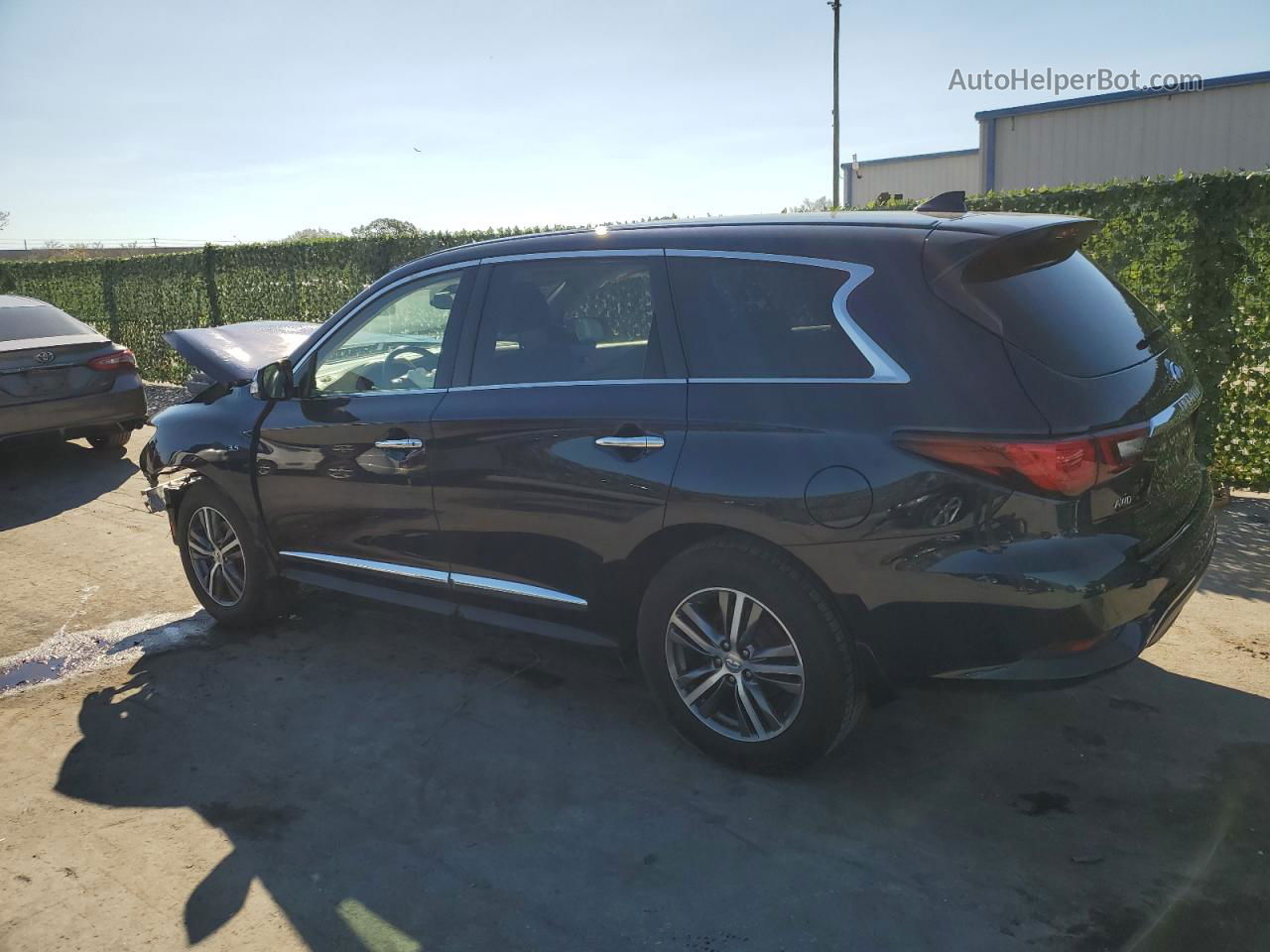 2020 Infiniti Qx60 Luxe Синий vin: 5N1DL0MM4LC535174