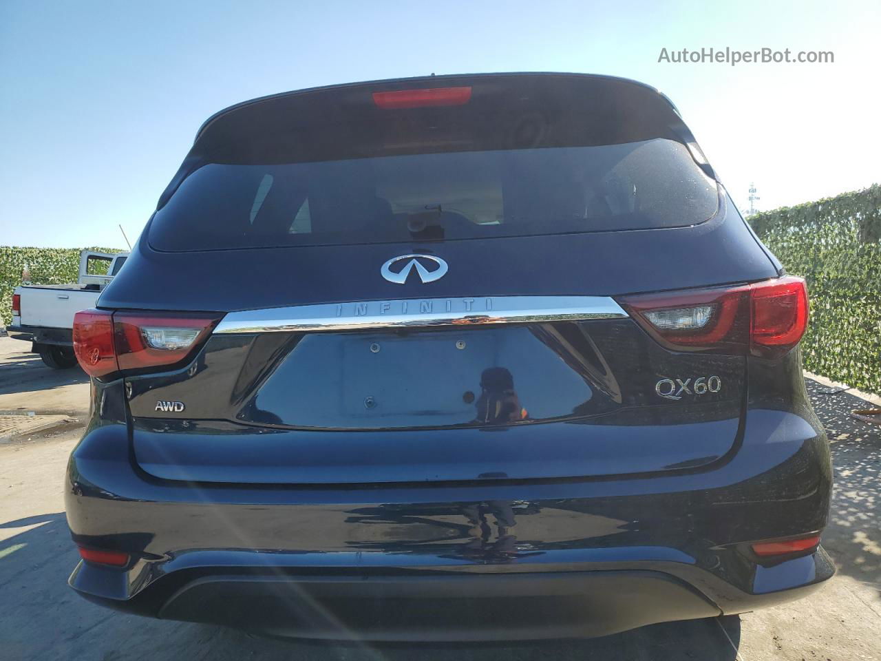 2020 Infiniti Qx60 Luxe Синий vin: 5N1DL0MM4LC535174