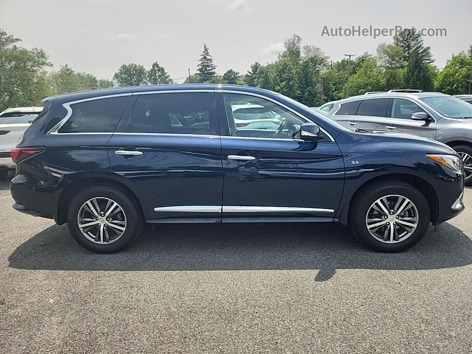 2020 Infiniti Qx60 Pure Blue vin: 5N1DL0MM4LC536003