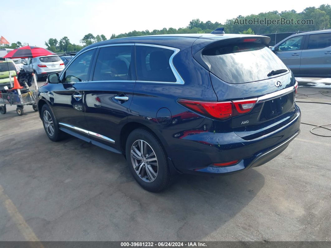 2020 Infiniti Qx60 Pure Awd Черный vin: 5N1DL0MM4LC537975