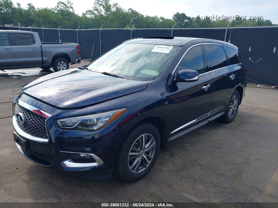 2020 Infiniti Qx60 Pure Awd Black vin: 5N1DL0MM4LC537975